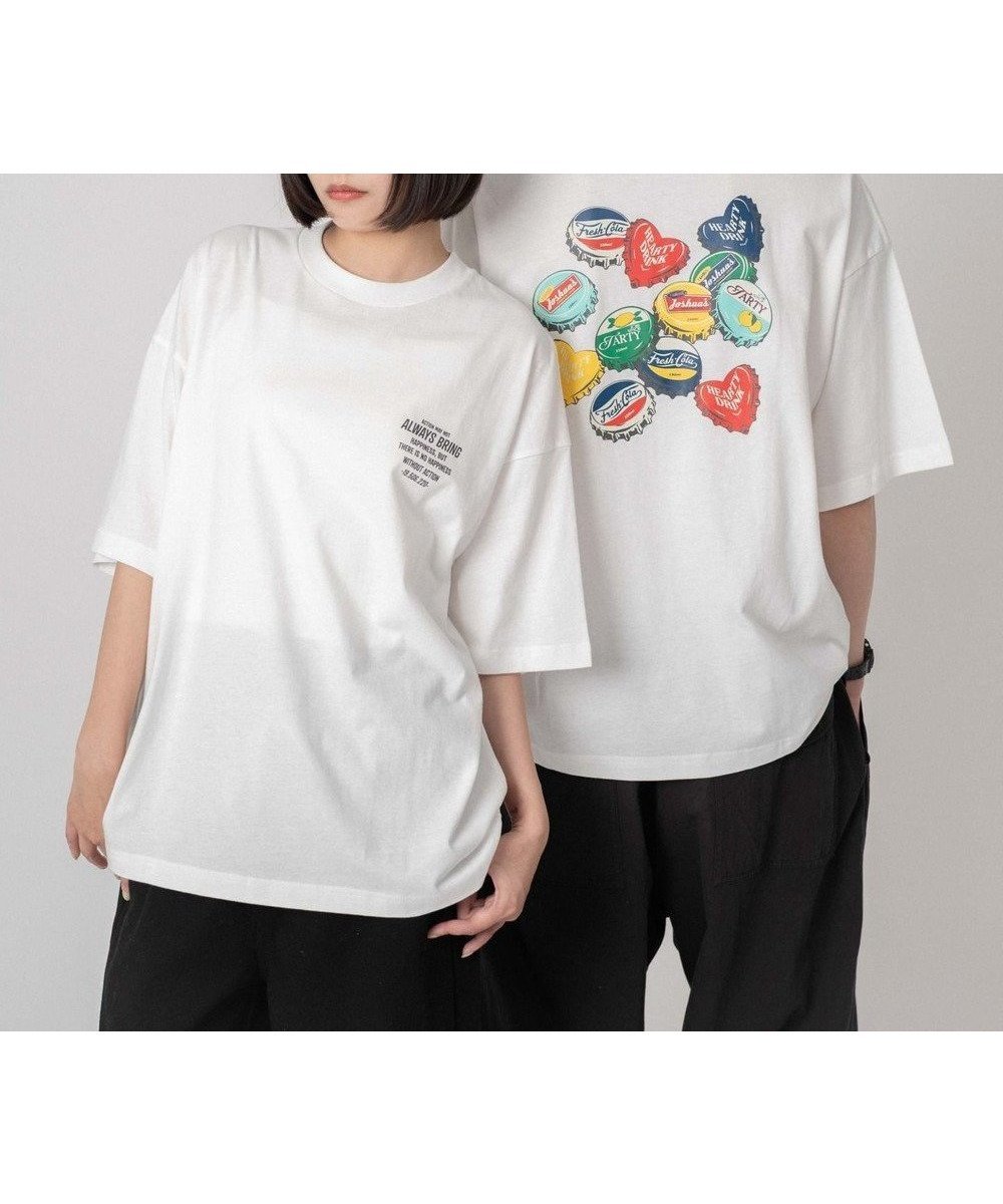 【ウィゴー/WEGO】の【ユニセックス着用ITEM/SMLXLサイズ展開】アソートグラフィックT(SS) インテリア・キッズ・メンズ・レディースファッション・服の通販 founy(ファニー) 　ファッション　Fashion　レディースファッション　Fashion for Women　トップス・カットソー　Cut & Sew Tops　シャツ・ブラウス・オフィスカジュアル　Elegant Blouses & Button-Ups　ロングTシャツ・Tシャツ　Longline T-Shirts & Tees　カットソー・ベーシックTシャツ　Cut-and-Sewn Tops / Stretch Tees & Basics　春　Spring　秋　Autumn　カットソー　Cut and Sewn Top　カーゴパンツ　Cargo Pants, Utility Pants　グラフィック　Graphic, Graphic Design　スマホ　Smartphone, Mobile Device　スラックス　Slacks, Dress Pants　デニム　Denim, Jeans Material　定番　Standard, Basic Item　プリント　Print, Printed Pattern　半袖　Short Sleeve, Half Sleeve　ワンポイント　One Point, Statement Accent　S/S・春夏　SS, Spring/Summer, Warm Season　おすすめ　Recommended / Our Picks　夏　Summer　柄23|ID: prp329100004447744 ipo3291000000033629558