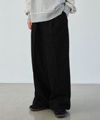 【ウィゴー/WEGO】の【ユニセックス着用ITEM/SMLサイズ展開】バギースラックス ブラック|ID: prp329100004447755 ipo3291000000033410085