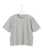 【ジェイプレスヨークストリート/J.PRESS YORK STREET】の【WOMEN】レトロボーダー Tシャツ 人気、トレンドファッション・服の通販 founy(ファニー) ファッション Fashion レディースファッション WOMEN トップス・カットソー Tops/Tshirt シャツ/ブラウス Shirts/Blouses ロング / Tシャツ T-Shirts カットソー Cut and Sewn 春 Spring カットソー Cut And Sew カーゴパンツ Cargo Pants スラックス Slacks デニム Denim ファブリック Fabric フレア Flare ベーシック Basic ボトム Bottom ボーダー Border 半袖 Short Sleeve S/S・春夏 Ss・Spring/Summer 夏 Summer thumbnail ライトグレー系2|ID: prp329100004447762 ipo3291000000031972754