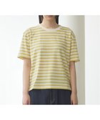 【ジェイプレスヨークストリート/J.PRESS YORK STREET】の【WOMEN】レトロボーダー Tシャツ イエロー系1|ID: prp329100004447762 ipo3291000000032678732