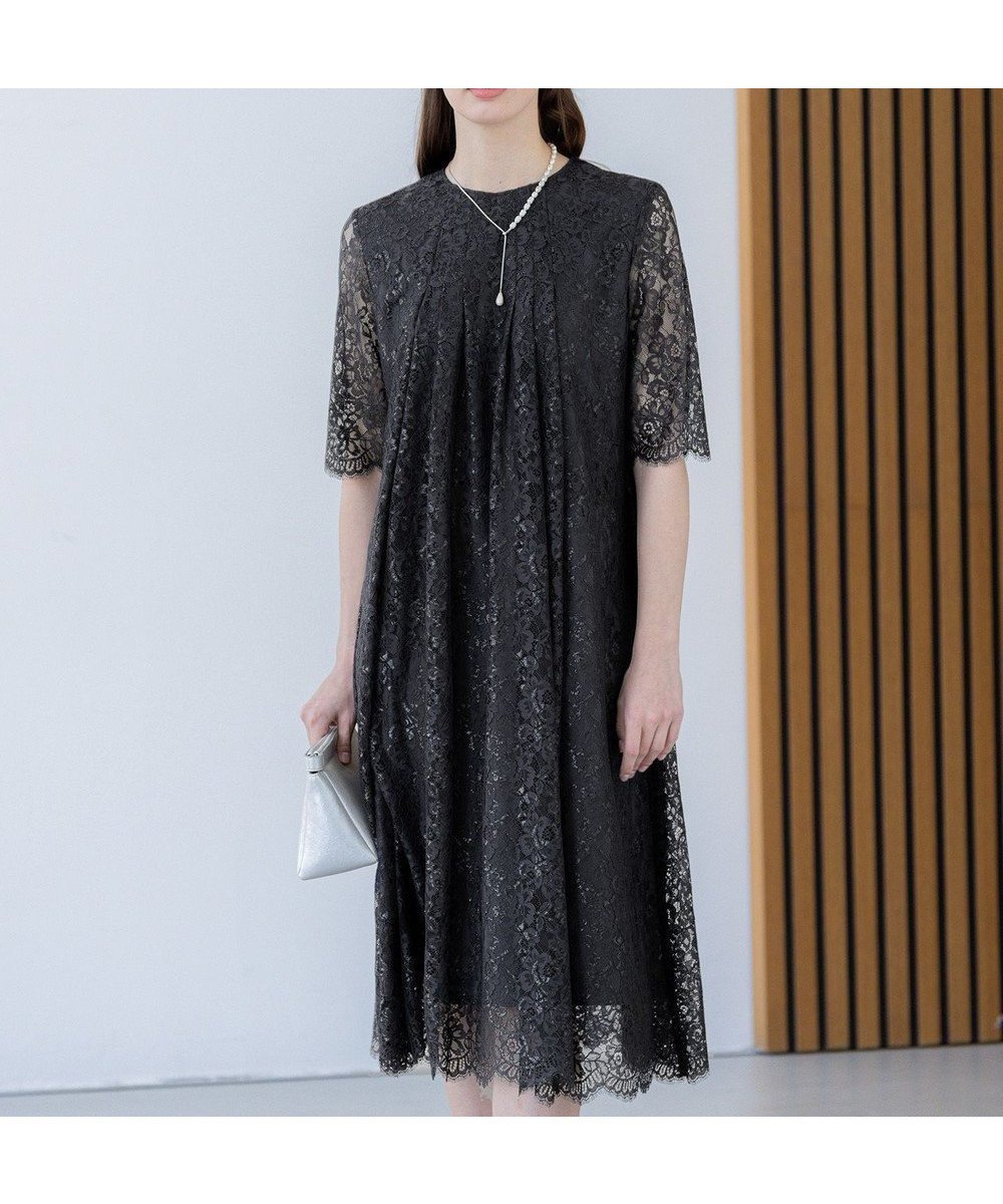 【23区/NIJYUSANKU】の【APPLAUDIR】ブライトフラワーレース ドレス 人気、トレンドファッション・服の通販 founy(ファニー) 　ファッション　Fashion　レディースファッション　WOMEN　ワンピース　Dress　ドレス　Party Dresses　エレガント 上品　Elegant　春　Spring　シンプル　Simple　ドレス　Dress　パーティ　Party　フランス　France　メッシュ　Mesh　ラッセル　Russell　ランダム　Random　レース　Race　S/S・春夏　Ss・Spring/Summer　夏　Summer　結婚式　Wedding Ceremony　2025年　2025　2025春夏・S/S　Ss,Spring/Summer,2025　 other-1|ID: prp329100004447772 ipo3291000000031995208