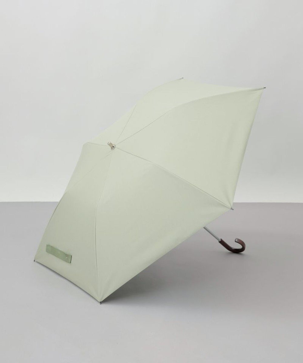 【アウロラ/AURORA】の【WEB限定】 晴雨兼用傘(折りたたみ・トップフラット) インテリア・キッズ・メンズ・レディースファッション・服の通販 founy(ファニー) 　ファッション　Fashion　レディースファッション　Fashion for Women　レイングッズ・傘・晴雨兼用傘　Umbrellas & Rain Gear　傘　Umbrella, Parasol　サマー　Summer, Summer Style　シンプル　Simple, Minimal　人気　Popular, Best Seller　フラット　Flat, Flat Shoes　日傘　Parasol, UV Umbrella　おすすめ　Recommended / Our Picks　グリーン|ID: prp329100004447805 ipo3291000000034176772