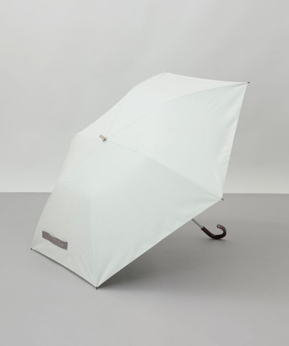 【アウロラ/AURORA】の【WEB限定】 晴雨兼用傘(折りたたみ・トップフラット) インテリア・キッズ・メンズ・レディースファッション・服の通販 founy(ファニー) 　ファッション　Fashion　レディースファッション　Fashion for Women　レイングッズ・傘・晴雨兼用傘　Umbrellas & Rain Gear　傘　Umbrella, Parasol　サマー　Summer, Summer Style　シンプル　Simple, Minimal　人気　Popular, Best Seller　フラット　Flat, Flat Shoes　日傘　Parasol, UV Umbrella　おすすめ　Recommended / Our Picks　ホワイト|ID: prp329100004447805 ipo3291000000034176774