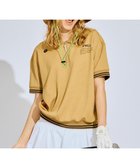 【ピーダブリュサーキュラス/PW CIRCULUS】の【WOMEN】ワッフルハーフジップポロ ゴルフウェア レディース ベージュ系|ID: prp329100004447821 ipo3291000000033482540
