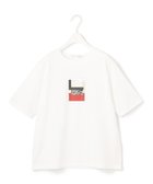 【アイシービー/iCB】の【新色追加・接触冷感・UVケア・洗える】 ロゴTEE オフホワイト[コラージュモチーフ]系|ID: prp329100004447822 ipo3291000000032289414