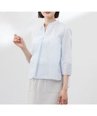 【ジェイ プレス/J.PRESS】の【洗える】ランダムストライプ スタンドカラー ブラウス 人気、トレンドファッション・服の通販 founy(ファニー) ファッション Fashion レディースファッション Fashion for Women トップス・カットソー Cut & Sew Tops シャツ・ブラウス・オフィスカジュアル Elegant Blouses & Button-Ups スタンド Stand Collar, Upright Stand ストライプ Stripe, Striped Pattern トレンド Trend, Trending Now ランダム Random, Irregular リラックス Relax, Relaxed Fit エレガント 上品 Elegant 切替 Switching, Contrast Panel 夏 Summer 春 Spring S/S・春夏 SS, Spring/Summer, Warm Season 洗える Machine Washable thumbnail サックスストライプ系|ID: prp329100004447823 ipo3291000000033370871