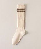 【ウィゴー/WEGO】のラインリブハイソックス オフホワイト|ID: prp329100004447835 ipo3291000000031922967