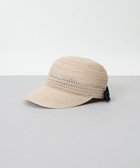 【アウロラ/AURORA】のLANVIN en Bleu (ランバン オン ブルー)ペーパーサーモキャップ 人気、トレンドファッション・服の通販 founy(ファニー) ファッション Fashion レディースファッション WOMEN 帽子 Hats キャップ Cap フェミニン Feminine ペーパー Paper リボン Ribbon エレガント 上品 Elegant 再入荷 Restock/Back In Stock/Re Arrival 帽子 Hat 手編み Hand Knitting thumbnail ライトベージュ|ID: prp329100004448393 ipo3291000000031842275