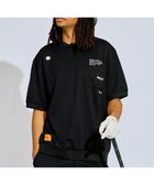 【ピーダブリュサーキュラス/PW CIRCULUS / MEN】の【GOLF OUT掲載アイテム】【MEN】ワッフルポロ ゴルフ ブラック系|ID: prp329100004448421 ipo3291000000032536479