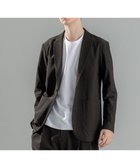 【ジョゼフ オム/JOSEPH HOMME / MEN】の新素材【洗える/抜群の通気性/360度ストレッチ/吸湿性】エアトールストレッチ パッチポケットジャケット ダークブラウン系|ID: prp329100004448424 ipo3291000000031950656