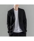 【ジョゼフ オム/JOSEPH HOMME / MEN】の新素材【洗える/抜群の通気性/360度ストレッチ/吸湿性】エアトールストレッチ パッチポケットジャケット ブラック系|ID: prp329100004448424 ipo3291000000031950658