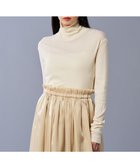 【アンクレイヴ/uncrave】のアルビニスタシフォンテレコ ハイネックカットソー(uncrave STANDARD) 人気、トレンドファッション・服の通販 founy(ファニー) ファッション Fashion レディースファッション Fashion for Women トップス・カットソー Cut & Sew Tops シャツ・ブラウス・オフィスカジュアル Elegant Blouses & Button-Ups ロングTシャツ・Tシャツ Longline T-Shirts & Tees カットソー・ベーシックTシャツ Cut-and-Sewn Tops / Stretch Tees & Basics エアリー Airy Texture カットソー Cut and Sewn Top フィット Fit, Slim Fit 夏 Summer S/S・春夏 SS, Spring/Summer, Warm Season A/W・秋冬 Autumn/Winter thumbnail エクリュ|ID: prp329100004448573 ipo3291000000033681446