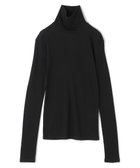 【アンクレイヴ/uncrave】のアルビニスタシフォンテレコ ハイネックカットソー(uncrave STANDARD) 人気、トレンドファッション・服の通販 founy(ファニー) ファッション Fashion レディースファッション Fashion for Women トップス・カットソー Cut & Sew Tops シャツ・ブラウス・オフィスカジュアル Elegant Blouses & Button-Ups ロングTシャツ・Tシャツ Longline T-Shirts & Tees カットソー・ベーシックTシャツ Cut-and-Sewn Tops / Stretch Tees & Basics エアリー Airy Texture カットソー Cut and Sewn Top フィット Fit, Slim Fit 夏 Summer S/S・春夏 SS, Spring/Summer, Warm Season A/W・秋冬 Autumn/Winter thumbnail ブラック|ID: prp329100004448573 ipo3291000000033681449