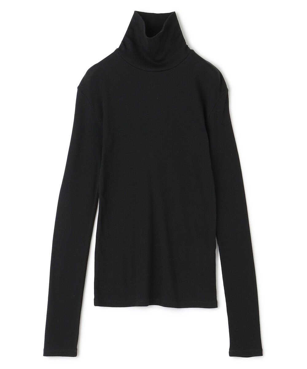 【アンクレイヴ/uncrave】のアルビニスタシフォンテレコ ハイネックカットソー(uncrave STANDARD) インテリア・キッズ・メンズ・レディースファッション・服の通販 founy(ファニー) ファッション Fashion レディースファッション Fashion for Women トップス・カットソー Cut & Sew Tops シャツ・ブラウス・オフィスカジュアル Elegant Blouses & Button-Ups ロングTシャツ・Tシャツ Longline T-Shirts & Tees カットソー・ベーシックTシャツ Cut-and-Sewn Tops / Stretch Tees & Basics エアリー Airy Texture カットソー Cut and Sewn Top フィット Fit, Slim Fit 夏 Summer S/S・春夏 SS, Spring/Summer, Warm Season A/W・秋冬 Autumn/Winter ブラック|ID: prp329100004448573 ipo3291000000033681449