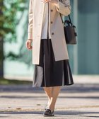 【ジェイ プレス/J.PRESS】の【洗える】ソフトブロード ランダムタック スカート ブラック系|ID: prp329100004448626 ipo3291000000033263553