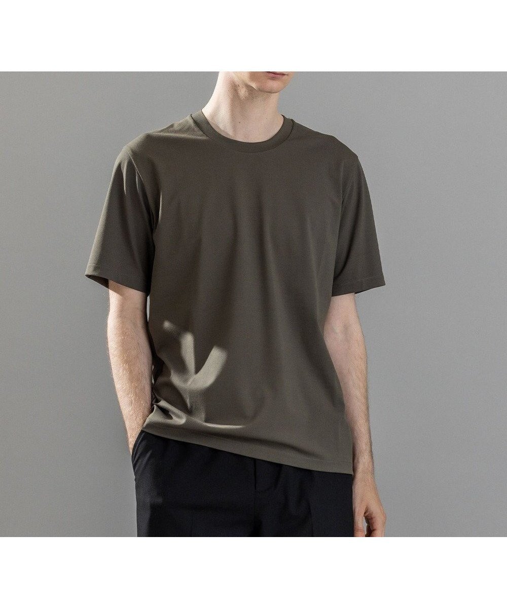 【ジョゼフ オム/JOSEPH HOMME / MEN】の新色追加 新素材【接触冷感/UVカット】ハイゲージベアスムース クルーネックTシャツ 人気、トレンドファッション・服の通販 founy(ファニー) 　ファッション　Fashion　メンズファッション　Men's Style Online　トップス・カットソー　Tops/Tshirt/Men　シャツ　Shirts　カットソー　Cut And Sew　シンプル　Simple　プリント　Print　ベーシック　Basic　再入荷　Restock/Back In Stock/Re Arrival　半袖　Short Sleeve　夏　Summer　春　Spring　S/S・春夏　Ss・Spring/Summer　 other-1|ID: prp329100004449502 ipo3291000000032572842
