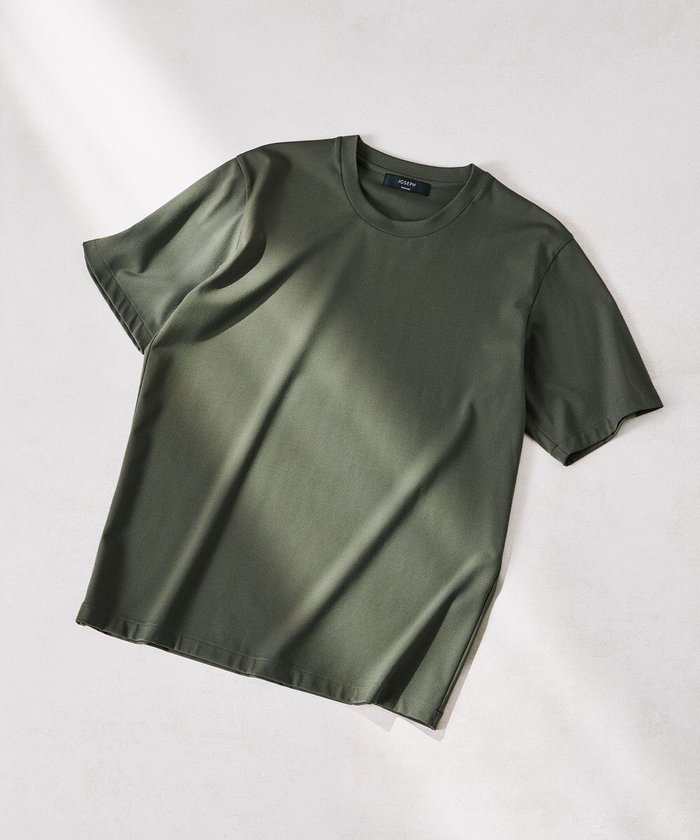 【ジョゼフ オム/JOSEPH HOMME / MEN】の新色追加 新素材【接触冷感/UVカット】ハイゲージベアスムース クルーネックTシャツ インテリア・キッズ・メンズ・レディースファッション・服の通販 founy(ファニー) https://founy.com/ ファッション Fashion メンズファッション Fashion for Men トップス・カットソー Cut & Sew Tops メンズシャツ Shirts カットソー Cut and Sewn Top シンプル Simple, Minimal プリント Print, Printed Pattern ベーシック Basic, Essential 半袖 Short Sleeve, Half Sleeve 夏 Summer 春 Spring S/S・春夏 SS, Spring/Summer, Warm Season |ID: prp329100004449502 ipo3291000000033246038