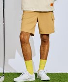 【ピーダブリュサーキュラス/PW CIRCULUS / MEN】の【GOLF OUT掲載アイテム】【MEN】ワッフルカーゴショーツ ゴルフ ベージュ系|ID: prp329100004449541 ipo3291000000032575082