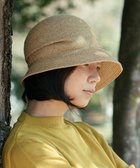 【アンドウール/AND WOOL】の〈UVカット加工〉〈軽くて折りたためる〉サイドタックの帽子 ベージュ|ID: prp329100004449591 ipo3291000000031951201