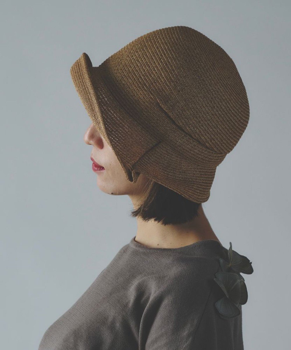 【アンドウール/AND WOOL】の〈UVカット加工〉〈軽くて折りたためる〉サイドタックの帽子 インテリア・キッズ・メンズ・レディースファッション・服の通販 founy(ファニー) 　ファッション　Fashion　レディースファッション　Ladies' Fashion Online　帽子　Hats　アウトドア　Outdoor　キャンバス　Canvas　シンプル　Simple　タオル　Towel　手編み　Hand Knitting　帽子　Hat　夏　Summer　旅行　Travel　エレガント 上品　Elegant　ベージュ|ID: prp329100004449591 ipo3291000000032617418