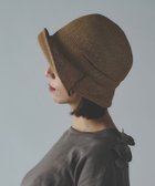 【アンドウール/AND WOOL】の〈UVカット加工〉〈軽くて折りたためる〉サイドタックの帽子 ベージュ|ID: prp329100004449591 ipo3291000000034315486