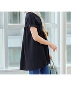 【ティアクラッセ/Tiaclasse】の【UVカット・吸水速乾】 “きれい見え” バックフレアチュニック ネイビー|ID: prp329100004450308 ipo3291000000031936431