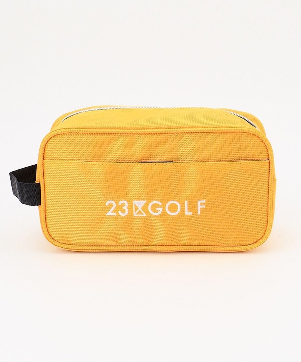 【23区 ゴルフ/NIJYUSANKU GOLF】の【雑貨】【ユニセックス】ポーチ インテリア・キッズ・メンズ・レディースファッション・服の通販 founy(ファニー) 　ファッション　Fashion　レディースファッション　Ladies' Fashion Online　ポーチ　Pouches　スポーツウェア　Sportswear　スポーツ バッグ/ポーチ　Sports Bag/Pouch　スポーツグッズ　Sporting Goods　ギフト プレゼント　Gift Present　ゴルフ　Golf　スポーツ　Sports　ポーチ　Pouch　ラウンド　Round　イエロー系|ID: prp329100004450393 ipo3291000000032502067