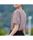 【ティアクラッセ/Tiaclasse】の【UVケア・接触冷感】“あまラク” タックパフスリーブカットソートップス ピンクモカ|ID: prp329100004450480 ipo3291000000031986364