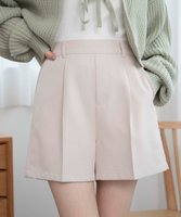 【ウィゴー/WEGO】のタックショートパンツ 人気、トレンドファッション・服の通販 founy(ファニー) ファッション Fashion レディースファッション WOMEN パンツ Pants ハーフ / ショートパンツ Short Pants 春 Spring ガーリー Girly キュロット Culottes ショーツ Shorts ショート Short スウェット Sweat スマホ Smartphone センター Center トレンド Trend ハーフ Half ロング Long S/S・春夏 Ss・Spring/Summer 夏 Summer |ID:prp329100004450559