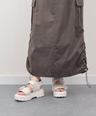 【ブリジット バーキン/Bridget Birkin】の【PARADIS COULEUR】ビジューバックルベルクロスポーツサンダル アイボリーコンビ|ID: prp329100004450594 ipo3291000000031636873
