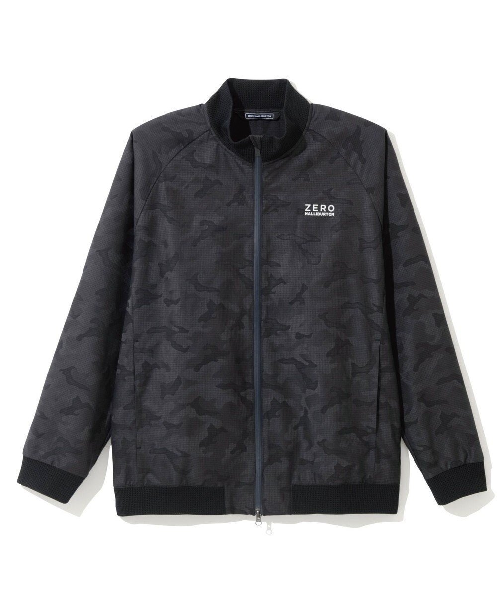 【ゼロハリバートン/ZERO HALLIBURTON / MEN】のクールドッツ カモフラージュ ブルゾン ZHG-A4S10A 82822 ゴルフウェア インテリア・キッズ・メンズ・レディースファッション・服の通販 founy(ファニー) 　ファッション　Fashion　メンズファッション　MEN　アウター　Coats Outerwear/Men　ブルゾン　Blouson/Jackets　おすすめ　Recommend　カモフラージュ　Camouflage　ゴルフ　Golf　ジャケット　Jacket　ストレッチ　Stretch　ブルゾン　Blouson　夏　Summer　春　Spring　S/S・春夏　Ss・Spring/Summer　軽量　Lightweight　ネイビー|ID: prp329100004450818 ipo3291000000031589347