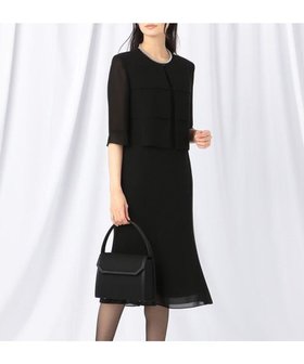 【自由区 FORMAL/JIYU-KU FORMAL】の【人気NO.1 / 洗える】ボレロ風ワンピース 人気、トレンドファッション・服の通販 founy(ファニー) ファッション Fashion レディースファッション WOMEN アウター Coat Outerwear ボレロ Bolero jackets ワンピース Dress ドレス Party Dresses エレガント 上品 Elegant ドレス Dress ボレロ Bolero ワッシャー Washer 人気 Popularity 夏 Summer 定番 Standard S/S・春夏 Ss・Spring/Summer 洗える Washable A/W・秋冬 Aw・Autumn/Winter・Fw・Fall-Winter |ID:prp329100004450838