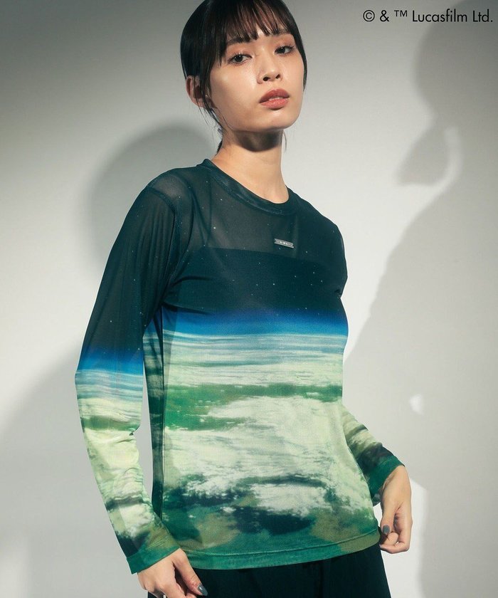 【グリーンパークス/Green Parks】のSTAR WARS/シアープリントTシャツ インテリア・キッズ・メンズ・レディースファッション・服の通販 founy(ファニー) https://founy.com/ ファッション Fashion レディースファッション WOMEN トップス・カットソー Tops/Tshirt シャツ/ブラウス Shirts/Blouses ロング / Tシャツ T-Shirts カットソー Cut and Sewn NEW・新作・新着・新入荷 New Arrivals カットソー Cut And Sew グラフィック Graphic コンパクト Compact シアー Sheer スラックス Slacks デニム Denim フィット Fit プリント Print ボトム Bottom ポケット Pocket 夏 Summer 春 Spring S/S・春夏 Ss・Spring/Summer |ID: prp329100004451113 ipo3291000000031134534