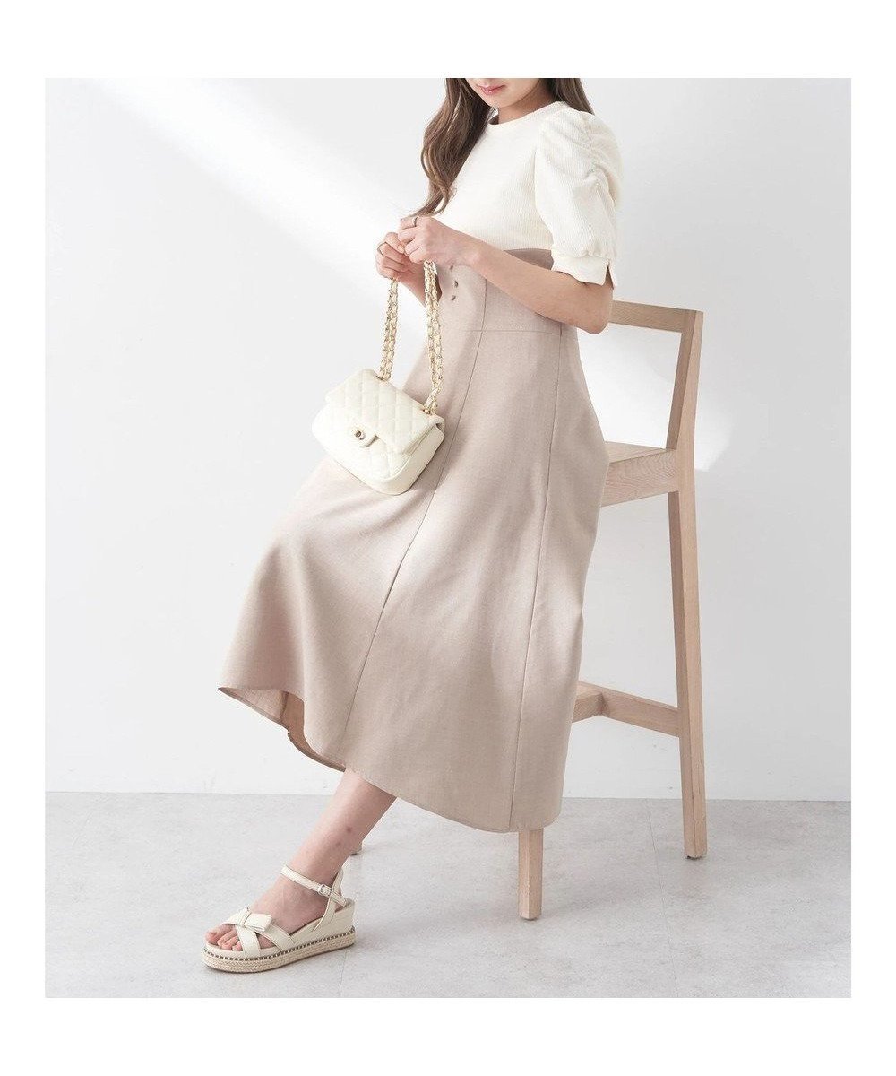 【アースミュージックアンドエコロジー/earth music&ecology】のリブカットソードッキングワンピース 人気、トレンドファッション・服の通販 founy(ファニー) 　ファッション　Fashion　レディースファッション　WOMEN　ワンピース　Dress　春　Spring　ギャザー　Gather　コルセット　Corset　ドッキング　Docking　ポケット　Pocket　S/S・春夏　Ss・Spring/Summer　夏　Summer　エレガント 上品　Elegant　 other-1|ID: prp329100004451144 ipo3291000000031837837