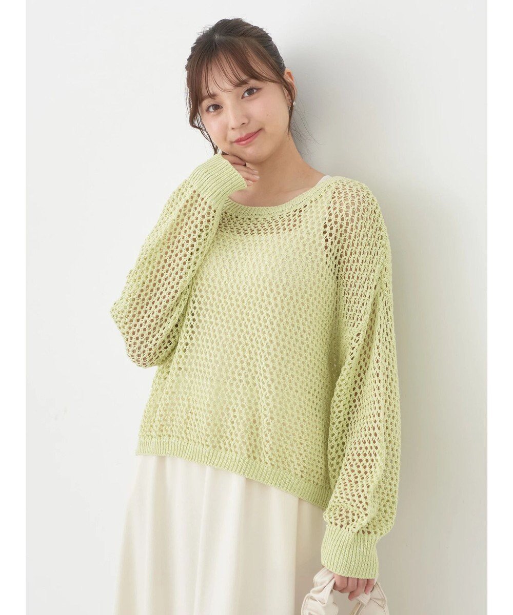 【アースミュージックアンドエコロジー/earth music&ecology】のスパンコールショートゆるニット 人気、トレンドファッション・服の通販 founy(ファニー) 　ファッション　Fashion　レディースファッション　WOMEN　トップス・カットソー　Tops/Tshirt　ニット　Knit Tops　ショート　Short　スパンコール　Sequins　セーター　Sweater　バランス　Balance　ポケット　Pocket　夏　Summer　春　Spring　S/S・春夏　Ss・Spring/Summer　透かし　Watermark　 other-1|ID: prp329100004451183 ipo3291000000031978120