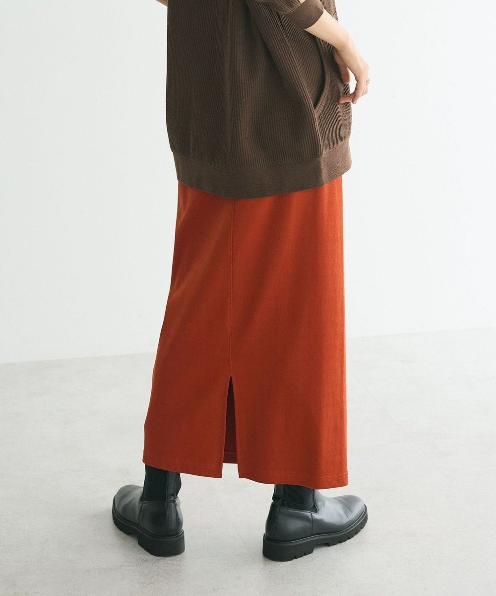 【クラフトスタンダードブティック/CRAFT STANDARD BOUTIQUE】のリブロングスカート インテリア・キッズ・メンズ・レディースファッション・服の通販 founy(ファニー) 　ファッション　Fashion　レディースファッション　WOMEN　スカート　Skirt　ロングスカート　Long Skirt　2024年　2024　2024春夏・S/S　Ss,Spring/Summer,2024　スマート　Smart　スリット　Slit　ポケット　Pocket　リブニット　Rib Knit　ロング　Long　A/W・秋冬　Aw・Autumn/Winter・Fw・Fall-Winter　Orange|ID: prp329100004451232 ipo3291000000031811019