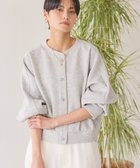 【アメリカンホリック/AMERICAN HOLIC】のポンチクルーネックカーディガン 人気、トレンドファッション・服の通販 founy(ファニー) ファッション Fashion レディースファッション WOMEN トップス・カットソー Tops/Tshirt カーディガン Cardigans おすすめ Recommend インナー Inner カーディガン Cardigan ポケット Pocket 夏 Summer 春 Spring S/S・春夏 Ss・Spring/Summer thumbnail Gray Mixture|ID: prp329100004451290 ipo3291000000031137231