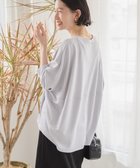 【アメリカンホリック/AMERICAN HOLIC】のポンチコクーンカットプルオーバー 人気、トレンドファッション・服の通販 founy(ファニー) ファッション Fashion レディースファッション WOMEN トップス・カットソー Tops/Tshirt シャツ/ブラウス Shirts/Blouses ロング / Tシャツ T-Shirts プルオーバー Pullover カットソー Cut and Sewn カットソー Cut And Sew ボトム Bottom ポケット Pocket 夏 Summer 春 Spring S/S・春夏 Ss・Spring/Summer thumbnail Light Gray|ID: prp329100004451298 ipo3291000000031888915
