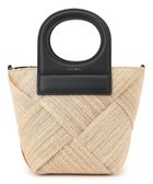 【23区/NIJYUSANKU】の【先行予約】VIOLAdORO アバカ メッシュ 2WAY バケットバッグ ブラック系|ID:prp329100004451302