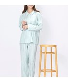 【ウィング/Wing】のパジャマ 長袖 長ズボン 綿100%(本体) 二重ガーゼ レディース EP8070 ウイング/ワコール 人気、トレンドファッション・服の通販 founy(ファニー) ファッション Fashion レディースファッション Fashion for Women トップス・カットソー Cut & Sew Tops スタンダード Standard, Basic ストライプ Stripe, Striped Pattern センター Center, Center Line 長袖 Long Sleeve, Full Sleeve パジャマ Pajamas, Sleepwear ボトム Bottoms, Lower Wear ランダム Random, Irregular thumbnail メロン|ID: prp329100004451373 ipo3291000000035603594