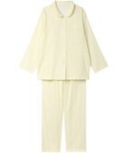 【ウィング/Wing】のパジャマ 長袖 長ズボン 綿100%(本体) 二重ガーゼ レディース EP8070 ウイング/ワコール イエロー|ID: prp329100004451373 ipo3291000000036083545