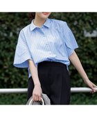 【エニィ スィス/any SiS】の【洗える】ペタルスリーブ シャツ 人気、トレンドファッション・服の通販 founy(ファニー) ファッション Fashion レディースファッション WOMEN トップス・カットソー Tops/Tshirt シャツ/ブラウス Shirts/Blouses インナー Inner ウォッシャブル Washable 春 Spring 洗える Washable カットソー Cut And Sew キャミ Cami ストライプ Stripe パール Pearl フロント Front 羽織 Haori S/S・春夏 Ss・Spring/Summer おすすめ Recommend 夏 Summer NEW・新作・新着・新入荷 New Arrivals thumbnail ブルーストライプ|ID: prp329100004451412 ipo3291000000031138203