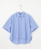 【エニィ スィス/any SiS】の【洗える】ペタルスリーブ シャツ ブルーストライプ|ID: prp329100004451412 ipo3291000000034295707