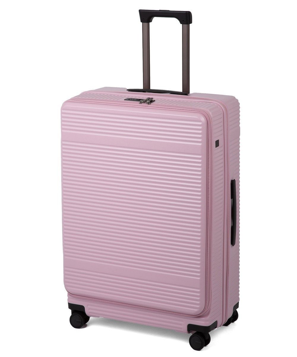 【エースバッグズアンドラゲッジ/ACE BAGS & LUGGAGE】のace. サルートン フロントオープンスーツケース Lサイズ 85～96L 05364 インテリア・キッズ・メンズ・レディースファッション・服の通販 founy(ファニー) 　ファッション　Fashion　レディースファッション　WOMEN　スーツ　Suits　シンプル　Simple　スマート　Smart　フロント　Front　リュック　Ruck Sack　再入荷　Restock/Back In Stock/Re Arrival　旅行　Travel　スーツケース キャリーケース　Suitcase　ピンク|ID: prp329100004451420 ipo3291000000032276119