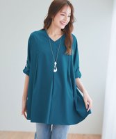 【ティアクラッセ/Tiaclasse】の【洗える】ストレッチタフタタックチュニックブラウス 人気、トレンドファッション・服の通販 founy(ファニー) ファッション Fashion レディースファッション WOMEN トップス・カットソー Tops/Tshirt シャツ/ブラウス Shirts/Blouses NEW・新作・新着・新入荷 New Arrivals カフス Cuffs シンプル Simple ストレッチ Stretch チュニック Tunic ワイド Wide 夏 Summer 春 Spring S/S・春夏 Ss・Spring/Summer 洗える Washable |ID:prp329100004451422