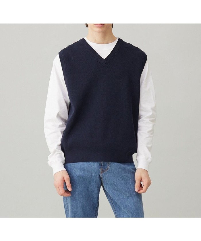 【アンフィーロ/UNFILO / MEN】のスタイリッシュ ニット ベスト インテリア・キッズ・メンズ・レディースファッション・服の通販 founy(ファニー) https://founy.com/ ファッション Fashion メンズファッション MEN トップス・カットソー Tops/Tshirt/Men ニット Knit Tops ベスト/ジレ Gilets/Vests 春 Spring 畦 Ridge 抗菌 Antibacterial スタイリッシュ Stylish セーター Sweater ツイスト Twist ベスト Vest S/S・春夏 Ss・Spring/Summer 夏 Summer |ID: prp329100004451848 ipo3291000000031915436