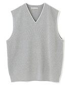 【アンフィーロ/UNFILO / MEN】のスタイリッシュ ニット ベスト グレー|ID: prp329100004451848 ipo3291000000031915439