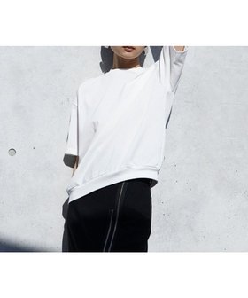 【シトム/SITOM】の裾リブTシャツ 人気、トレンドファッション・服の通販 founy(ファニー) ファッション Fashion レディースファッション WOMEN トップス・カットソー Tops/Tshirt シャツ/ブラウス Shirts/Blouses ロング / Tシャツ T-Shirts カットソー Cut and Sewn インナー Inner 春 Spring カットソー Cut And Sew スタイリッシュ Stylish ダメージ Damage パターン Pattern フィット Fit S/S・春夏 Ss・Spring/Summer 夏 Summer ビジネス 仕事 通勤 Business |ID:prp329100004451937