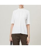 【アイシービー/iCB】の【洗える】ストレッチジョーゼット ハイネックブラウス オフホワイト系|ID: prp329100004452242 ipo3291000000031148519