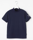 【23区 ゴルフ/NIJYUSANKU GOLF】の【WOMEN】【UVカット】モックネックシャツ 1枚で着られる万能カットソー 人気、トレンドファッション・服の通販 founy(ファニー) ファッション Fashion レディースファッション WOMEN トップス・カットソー Tops/Tshirt シャツ/ブラウス Shirts/Blouses パーカ Sweats スウェット Sweat カットソー Cut and Sewn 春 Spring カットソー Cut And Sew シェイプ Shape シルバー Silver シンプル Simple スウェット Sweat ストレッチ Stretch スポーツ Sports スリーブ Sleeve なめらか Smooth フラット Flat プリント Print 半袖 Short Sleeve S/S・春夏 Ss・Spring/Summer 夏 Summer エレガント 上品 Elegant thumbnail ネイビー系|ID: prp329100004452253 ipo3291000000031563206